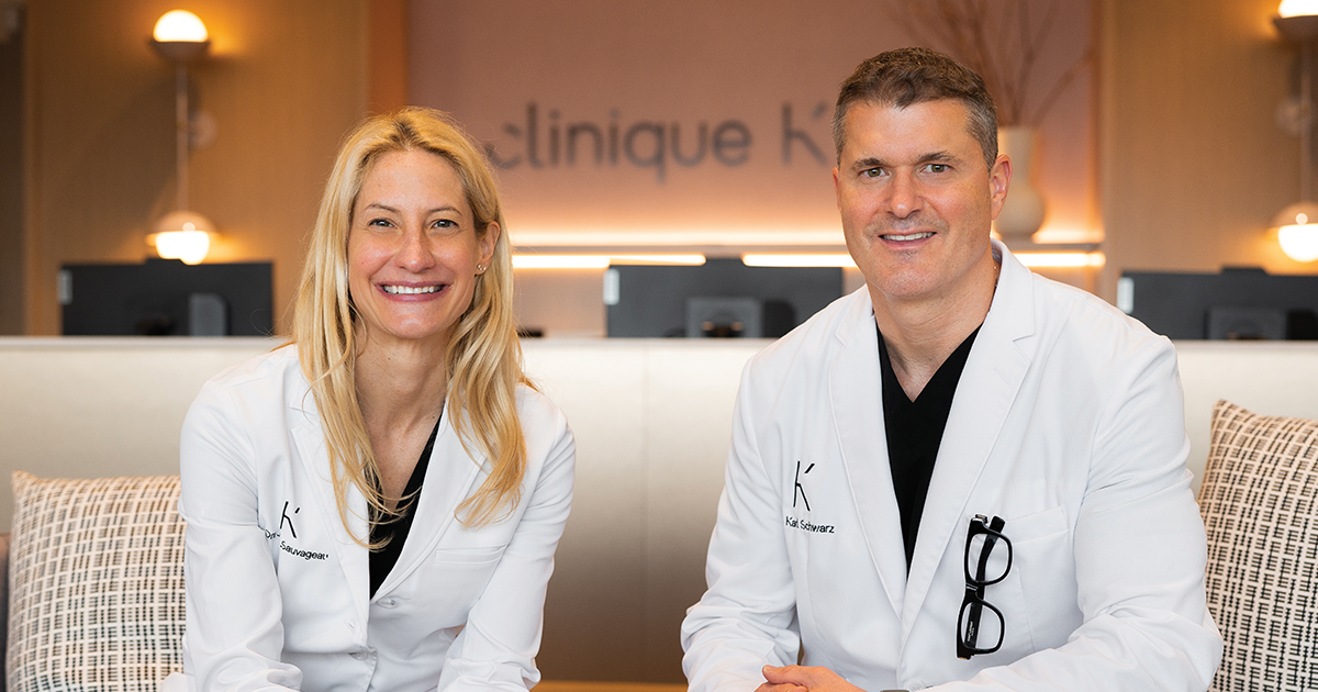 Opening of Clinique K in Old-Longueuil: our founder, Dr. Karl Schwarz,  explains why he chose Dr. Joan Sauvageau to helm his newest clinic